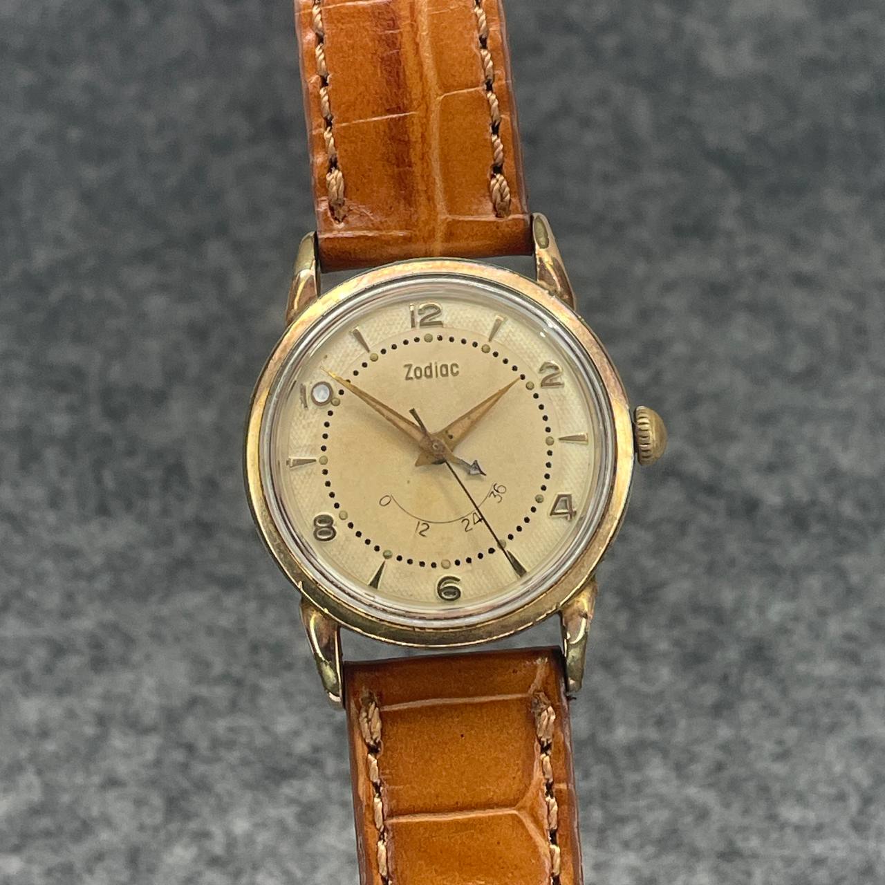 VINTAGE ZODIAC RESERVA DE MARCHA CAL AS 1424 32MM Ca 1960