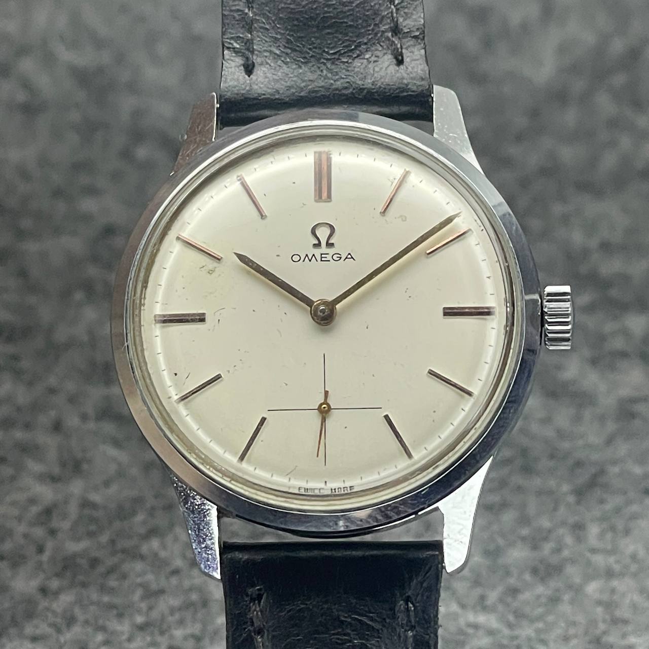 VINTAGE OMEGA CUSTOM CUERDA MANUAL CALIBRE 269 CUADRANTE ORIGINAL 35MM