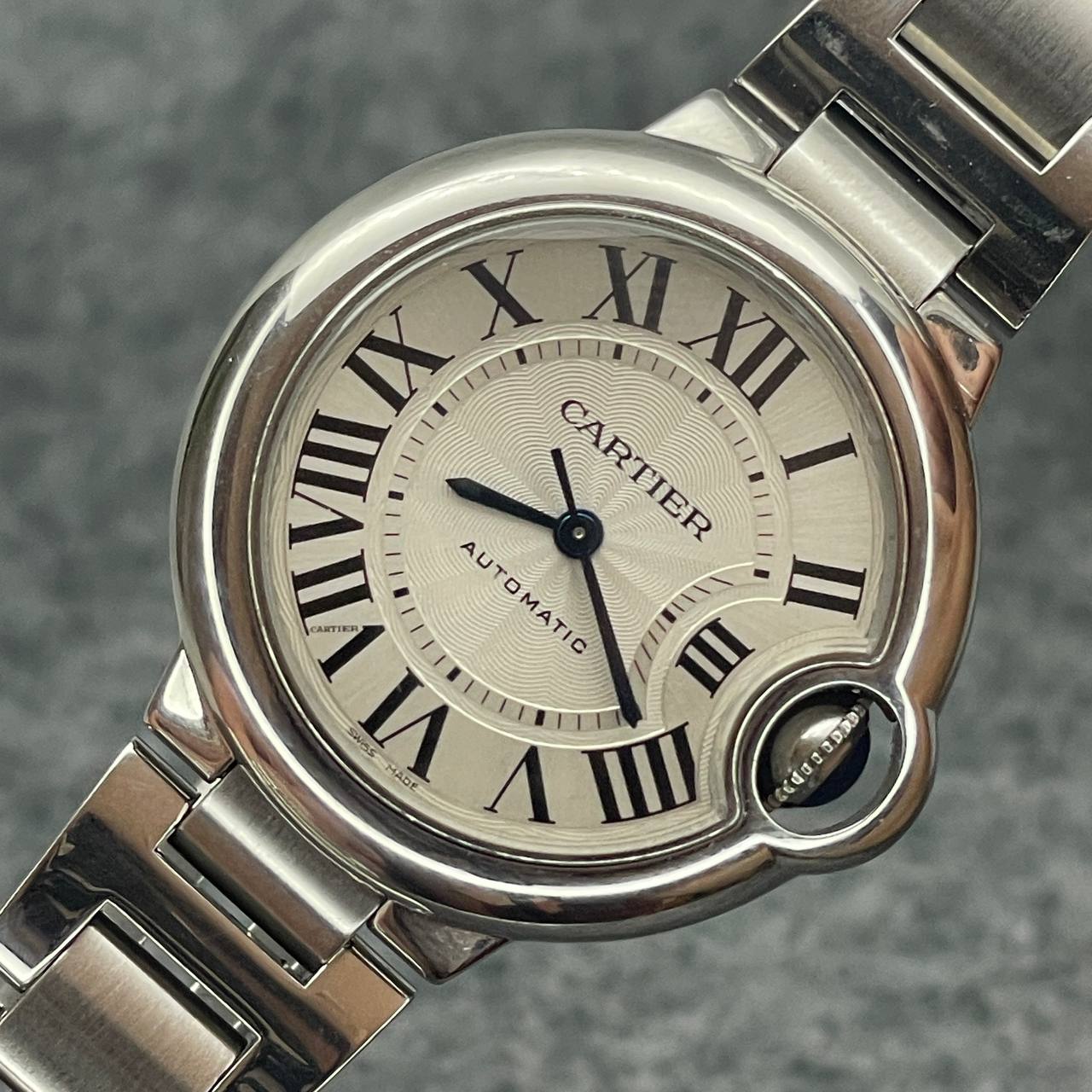 CARTIER BALLON BLEU 33MM AUTOMATICO MALLA ORIGINAL REF 3489