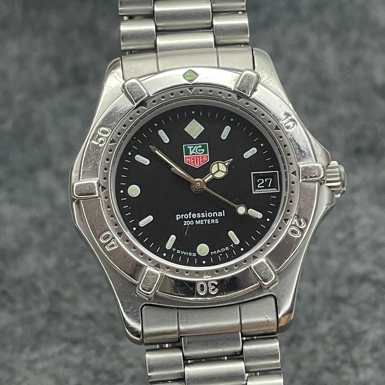 VINTAGE TAG HEUER SERIES 2000 REF 962.013R QUARTZ 34MM Ca 1990