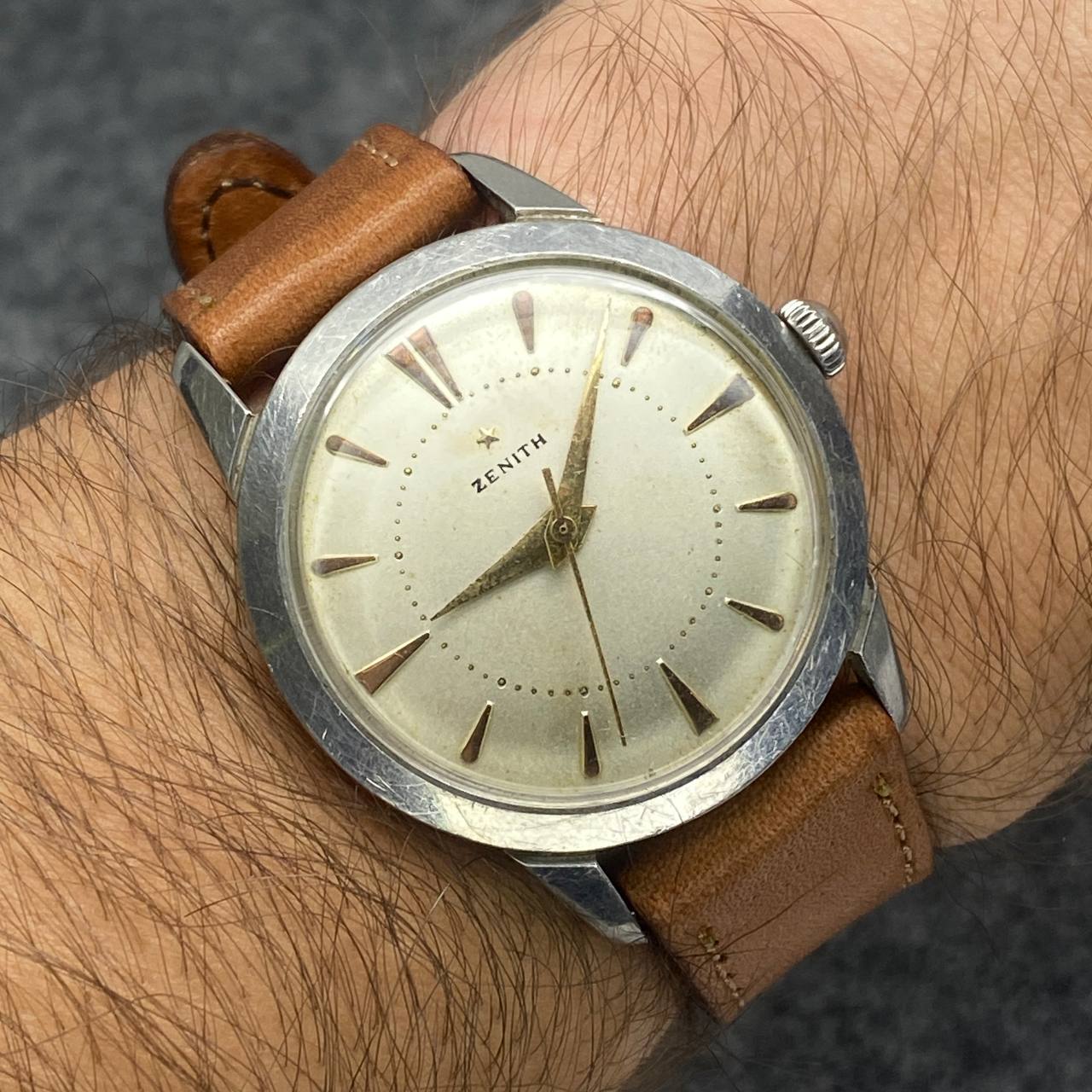 VINTAGE ZENITH AUTOMATICO BUMPER CALIBRE 133.8 35MM