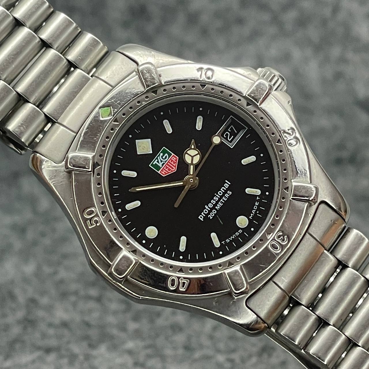 VINTAGE TAG HEUER SERIES 2000 REF 962.013R QUARTZ 34MM Ca 1990