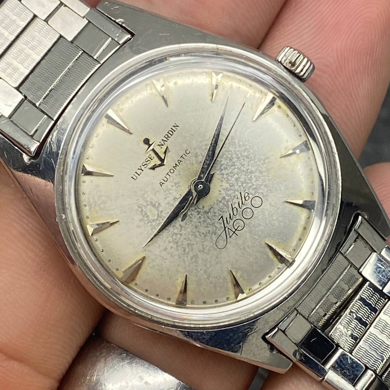 VINTAGE ULYSSE NARDIN JUBILÉ 4000 AUTOMATICO CAL N73