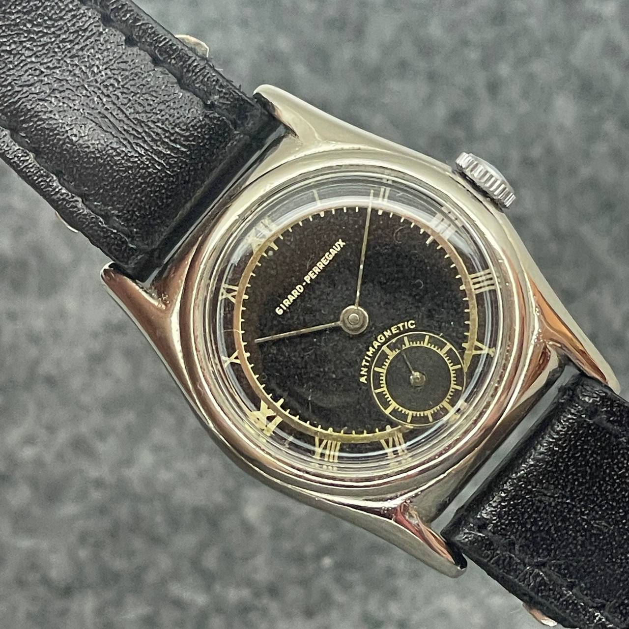 VINTAGE GIRARD PERREGAUX Ca 1940 CAL 10 CUERDA MANUAL 28MM