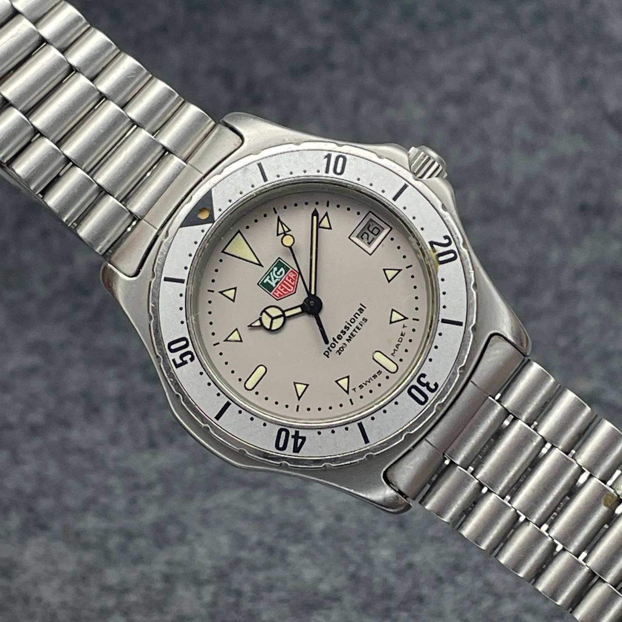 VINTAGE TAG HEUER REF 972.006 QUARTZ Ca 1995 SOLO RELOJ