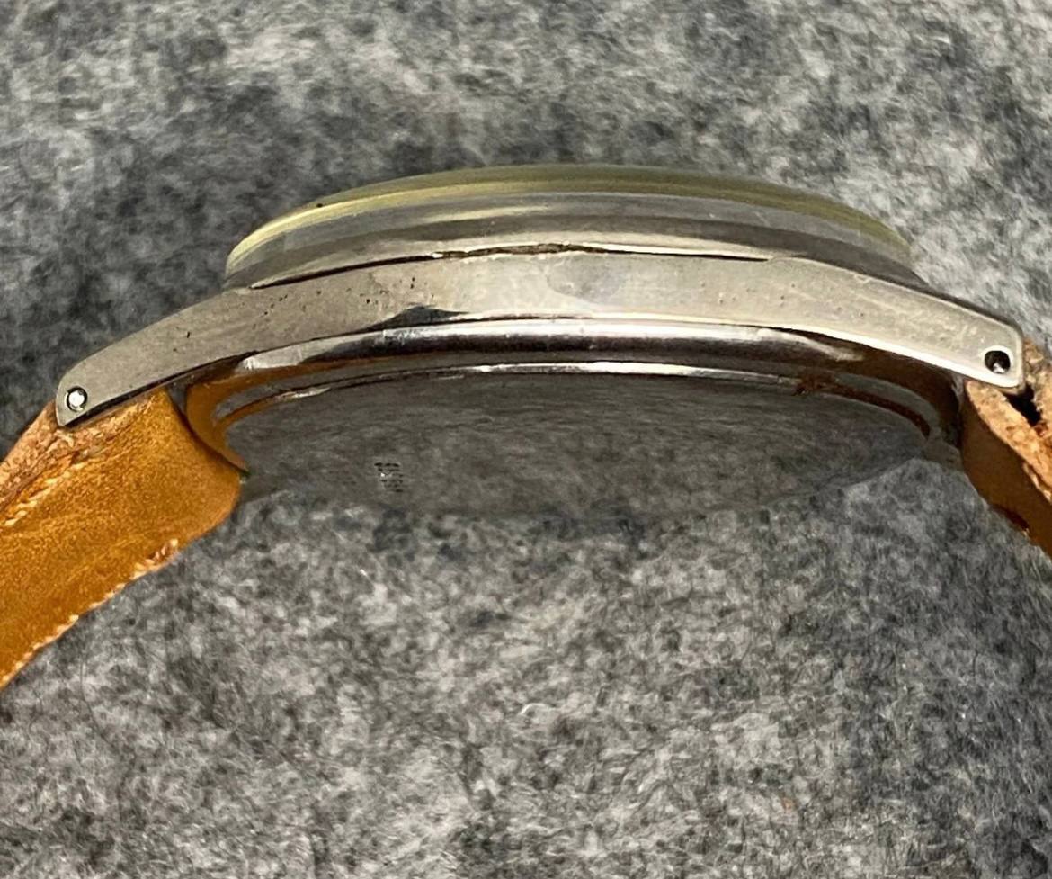 VINTAGE GIRARD PERREGAUX ALARMA CUERDA MANUAL CAL AS 1475 Ca 1960 35MM