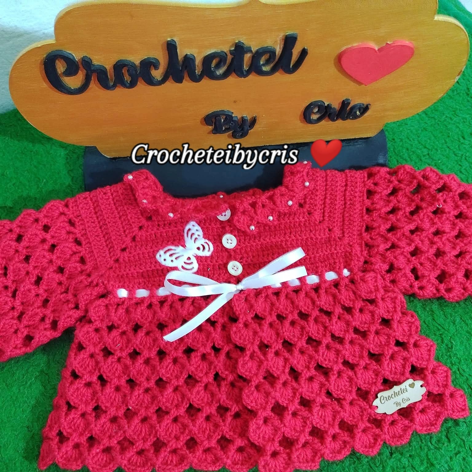 Casaco bebê recem nascido