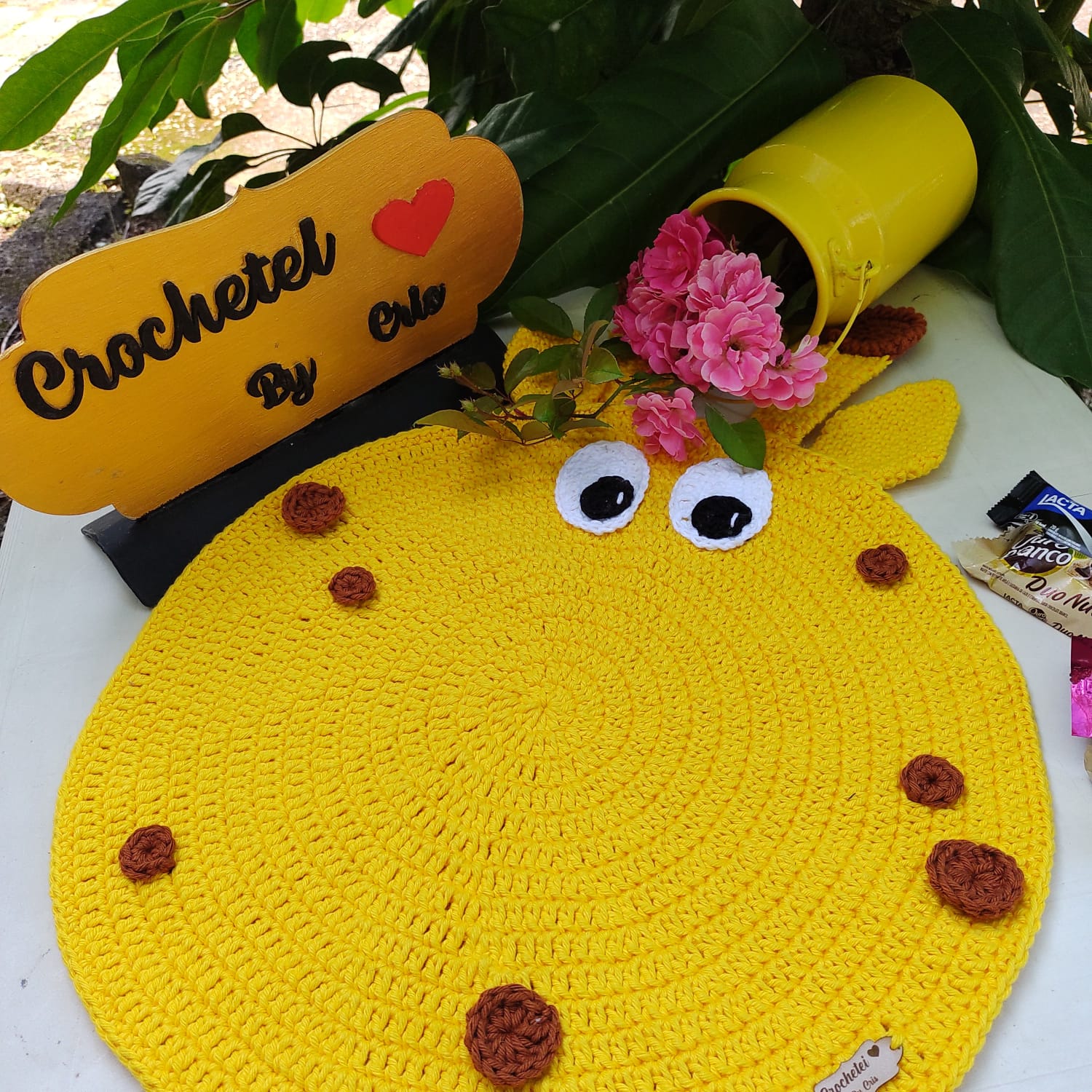 Souplast infantil girafa