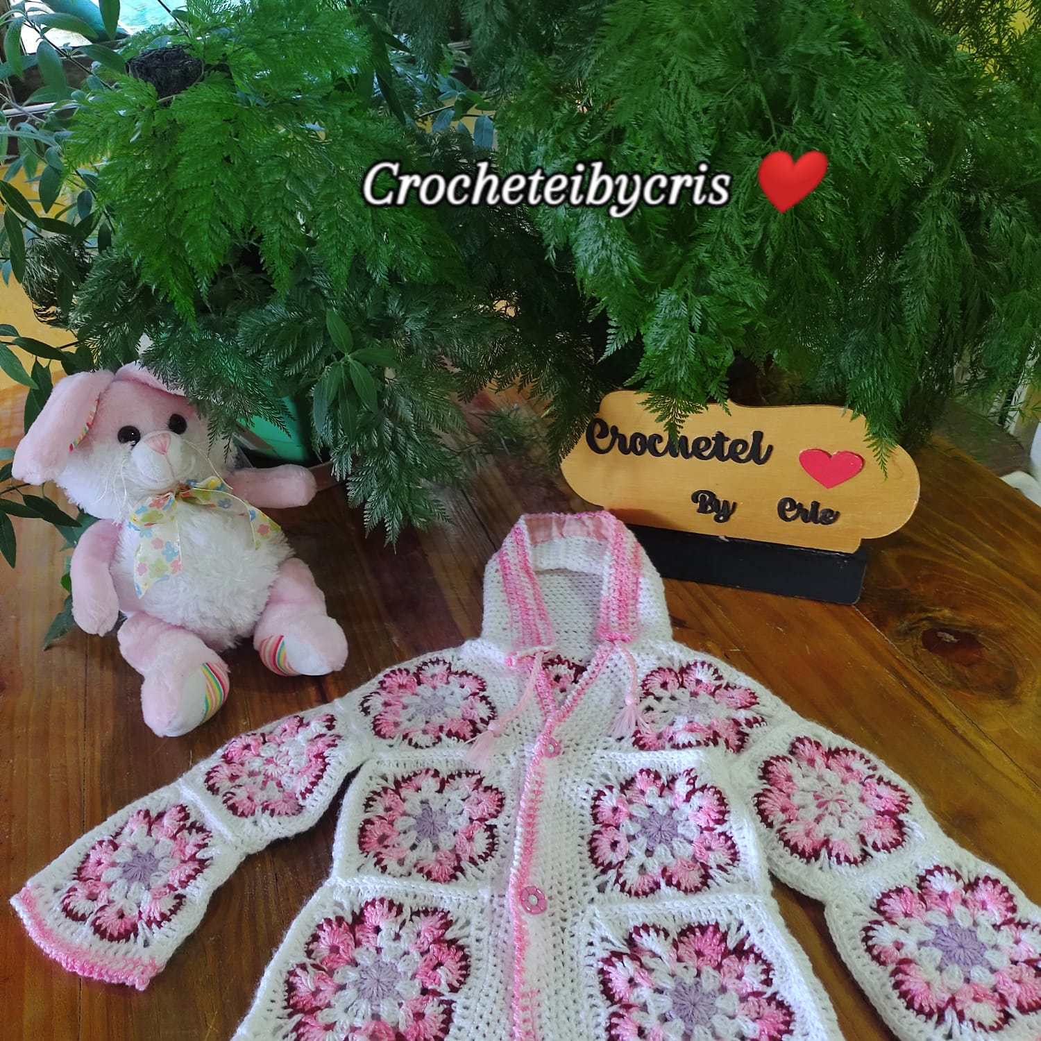 Casaco Infantil com capuz