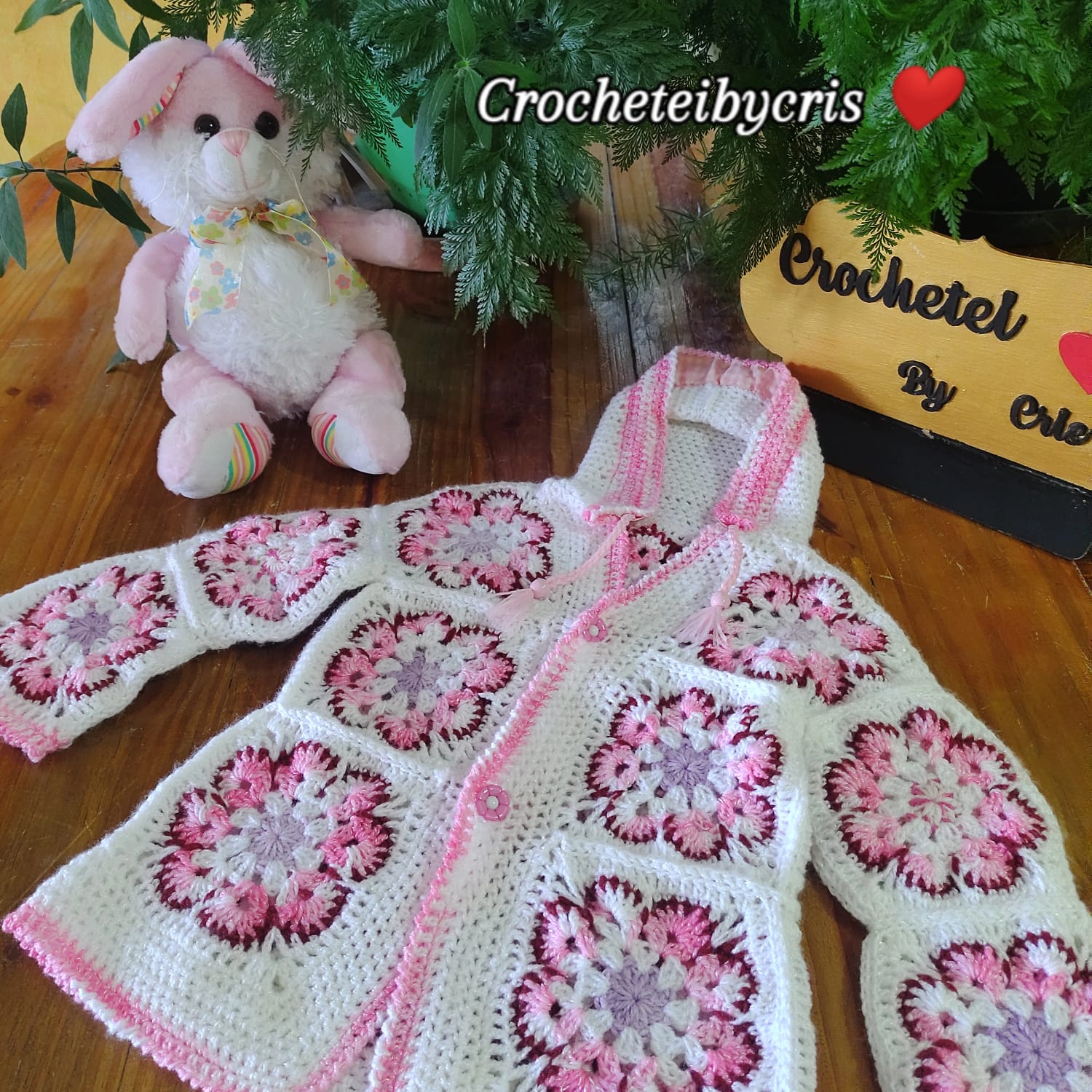 Casaco Infantil com capuz