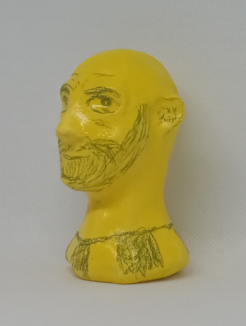 Yellow Assyrian Priest