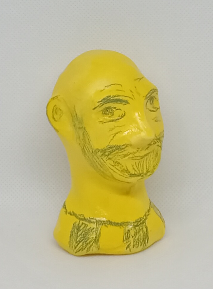 Yellow Assyrian Priest