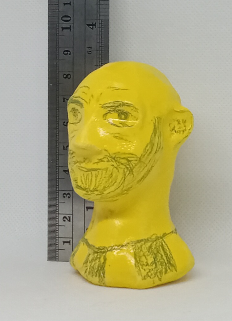 Yellow Assyrian Priest