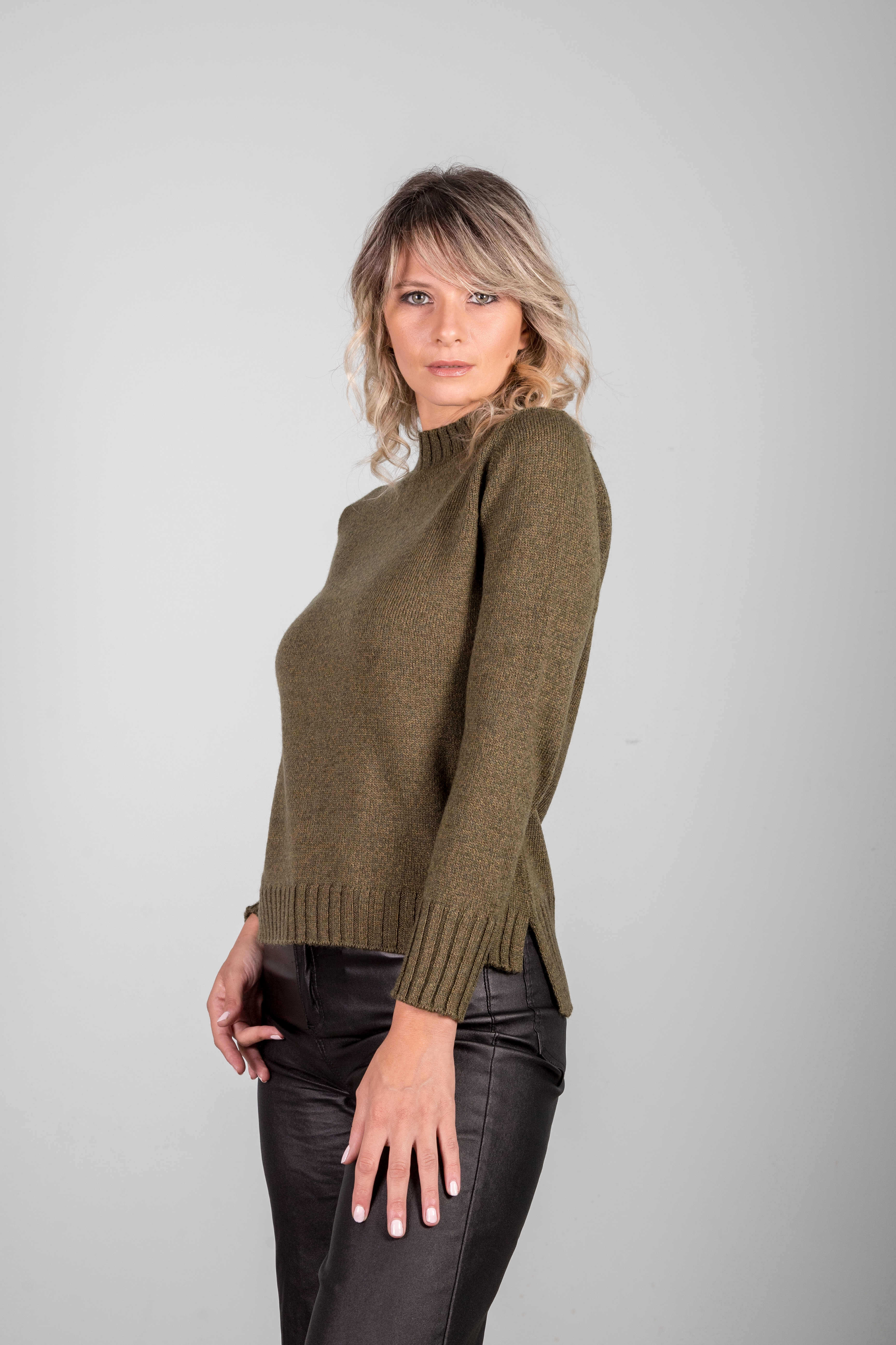 Suéter Bosa básico de lana