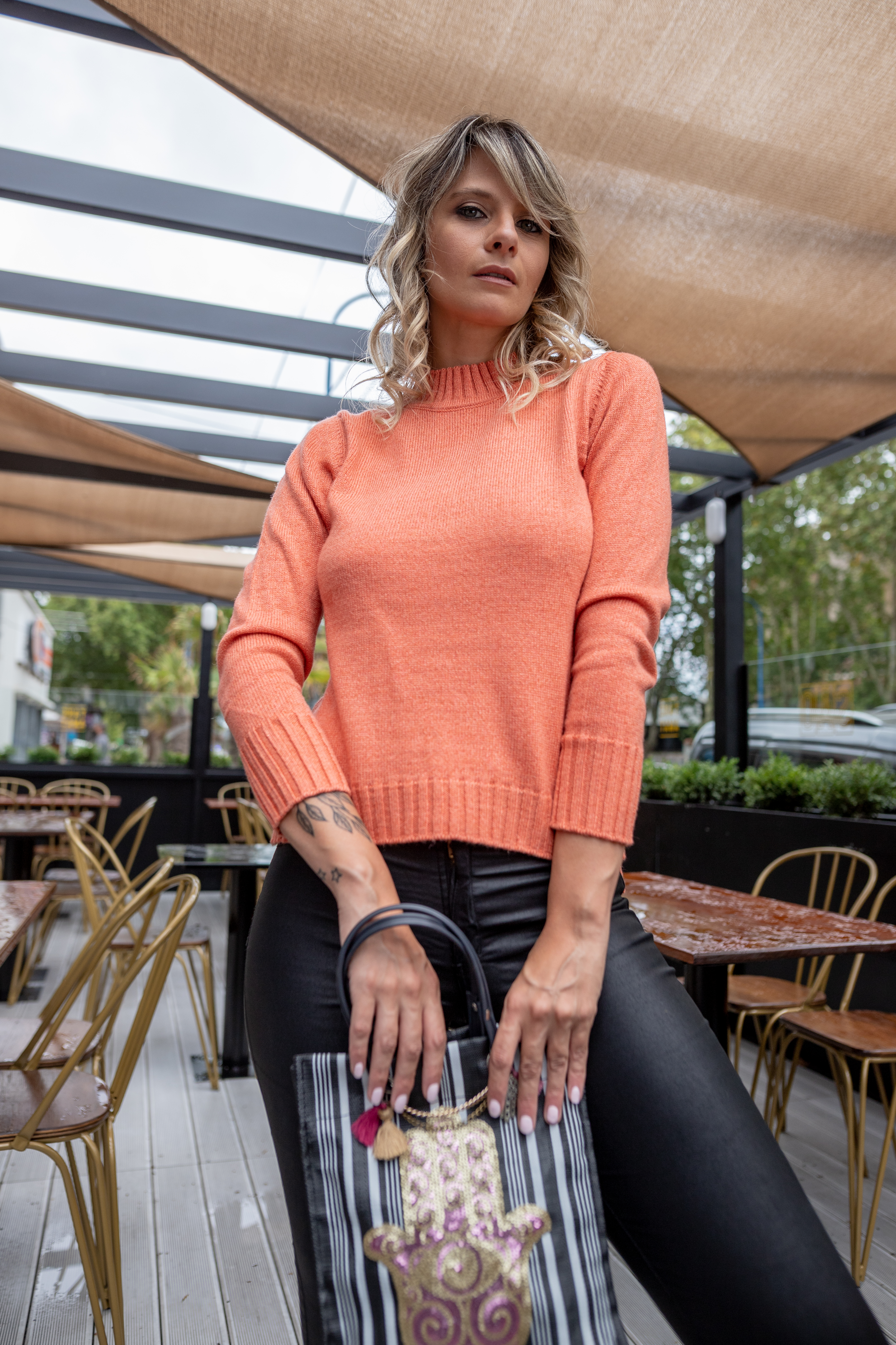 Suéter Bosa básico de lana