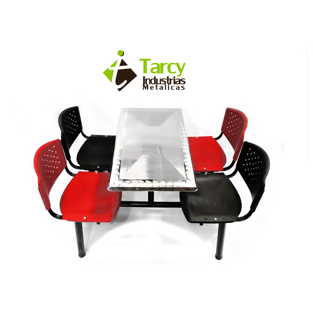Banco comedor industrial