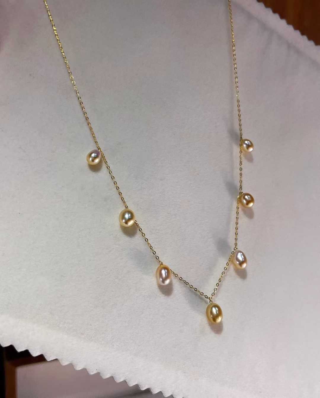 Wild Keshi Pearl Necklace