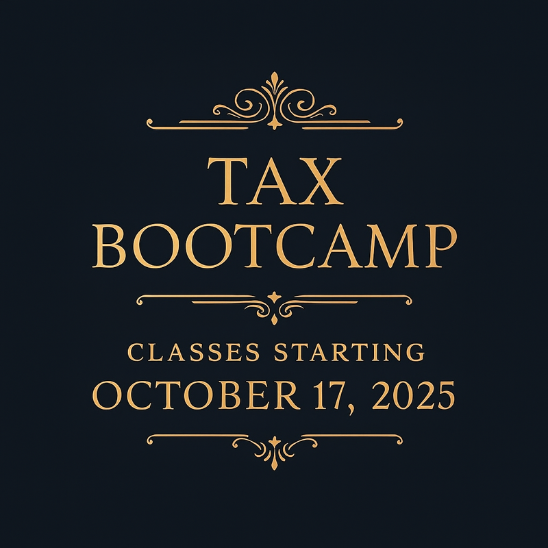 Tax Pro Bootcamp
