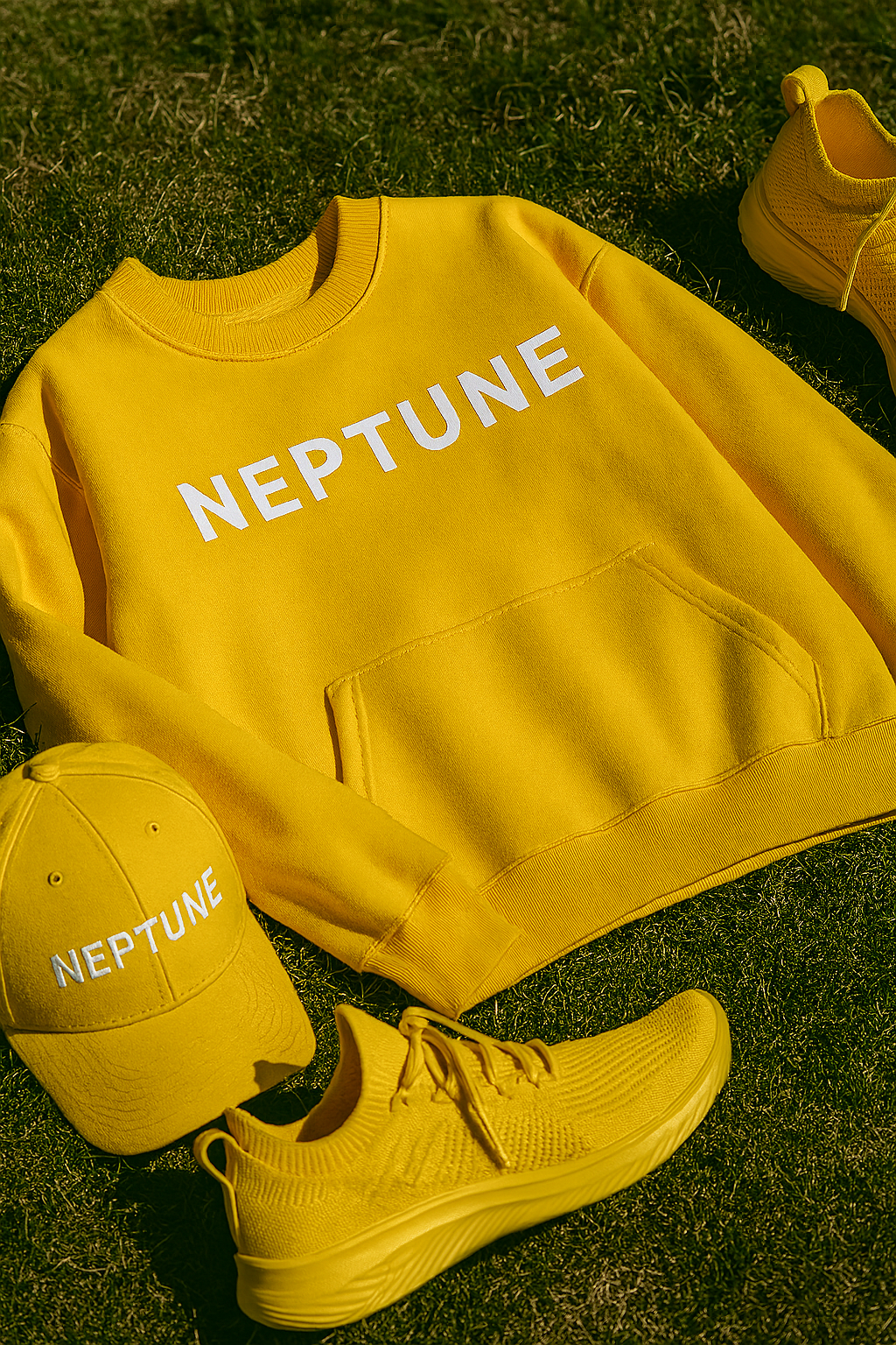 Neptune Yellow Sweatshirt