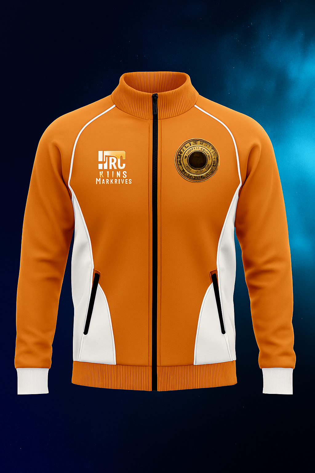 Orange Sports Jacket