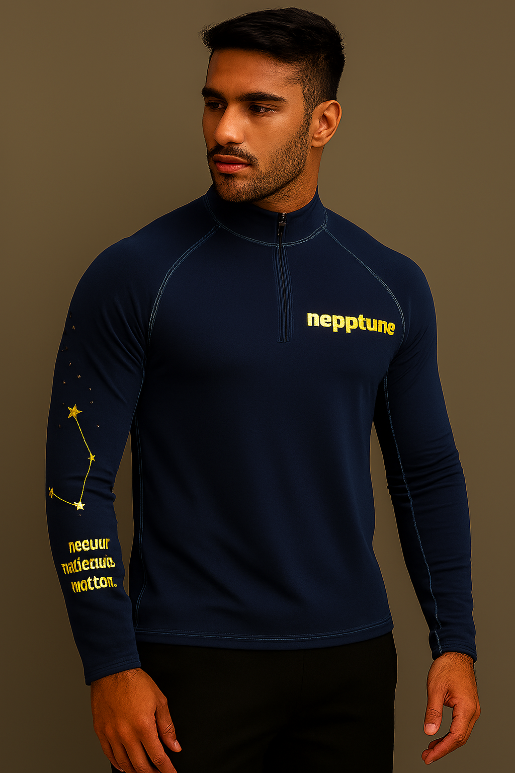 Neptune Themed Activewear Top