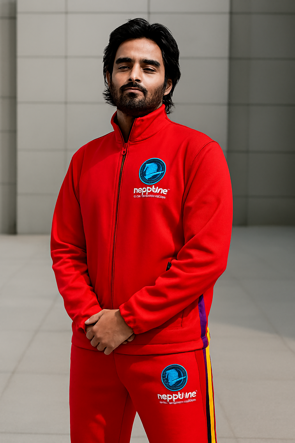 Neptune Red Tracksuit