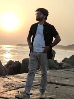Casual Black Short Sleeve Shirt
