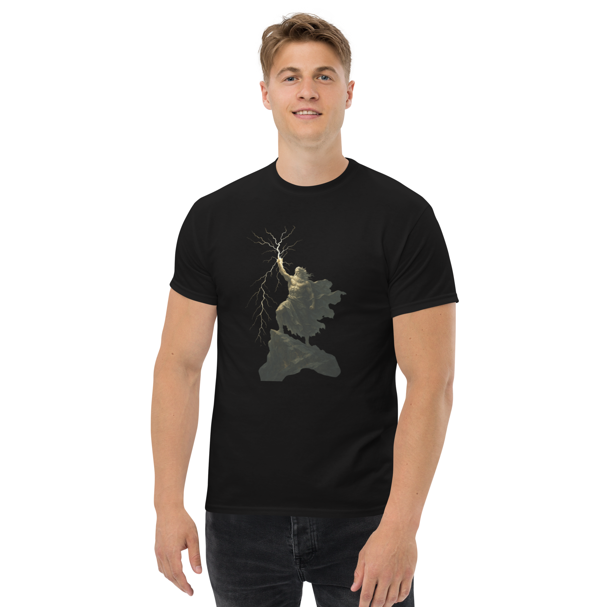 Camiseta Básica Zeus – Señor del Rayo