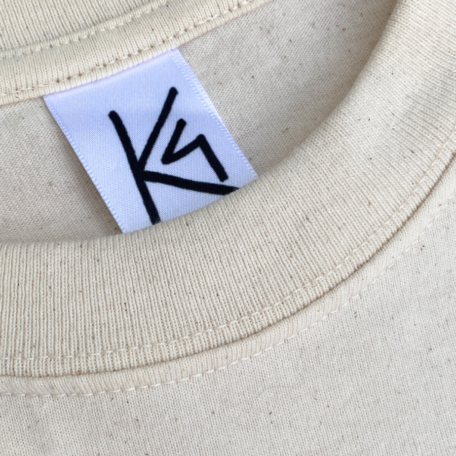 limited Edition T-Shirt creme beige - unisex 