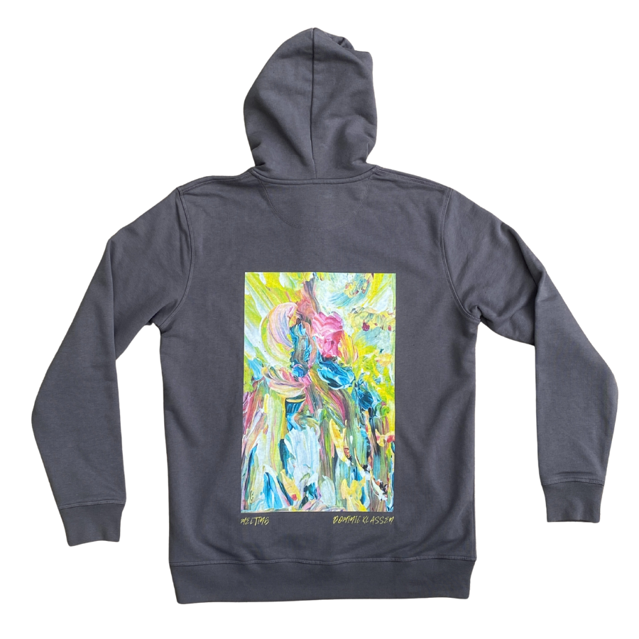 limited Edition Zipper Hoodie Melting - unisex