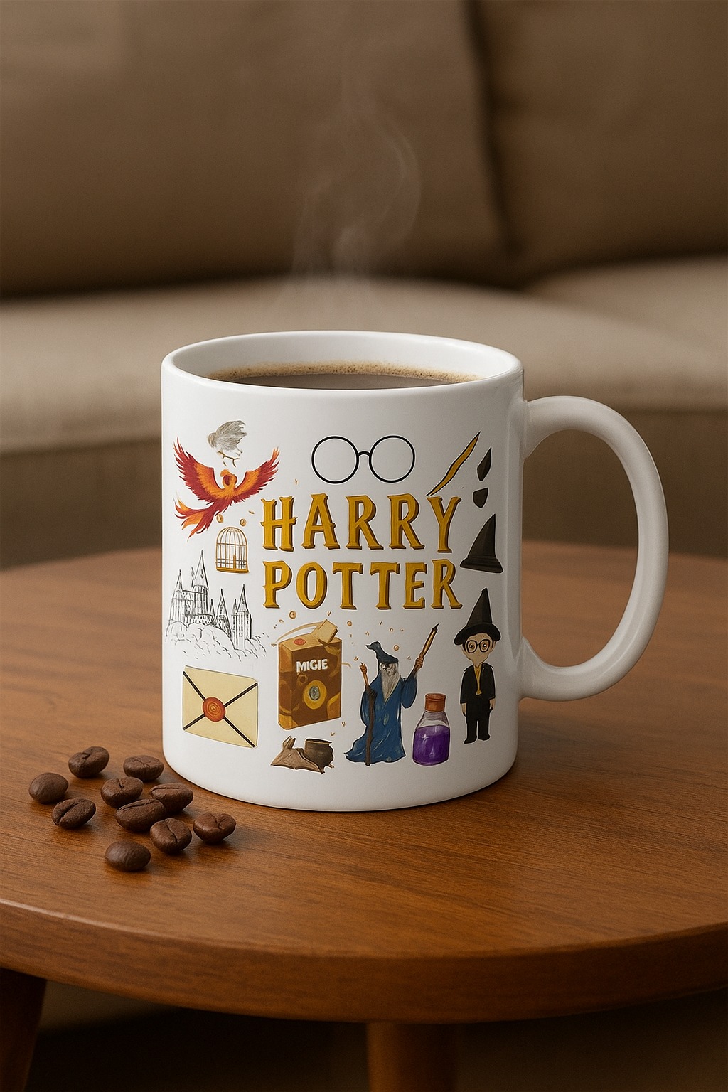 Harry Potter Coffee Mug with Wizarding World - Ceramic Mug