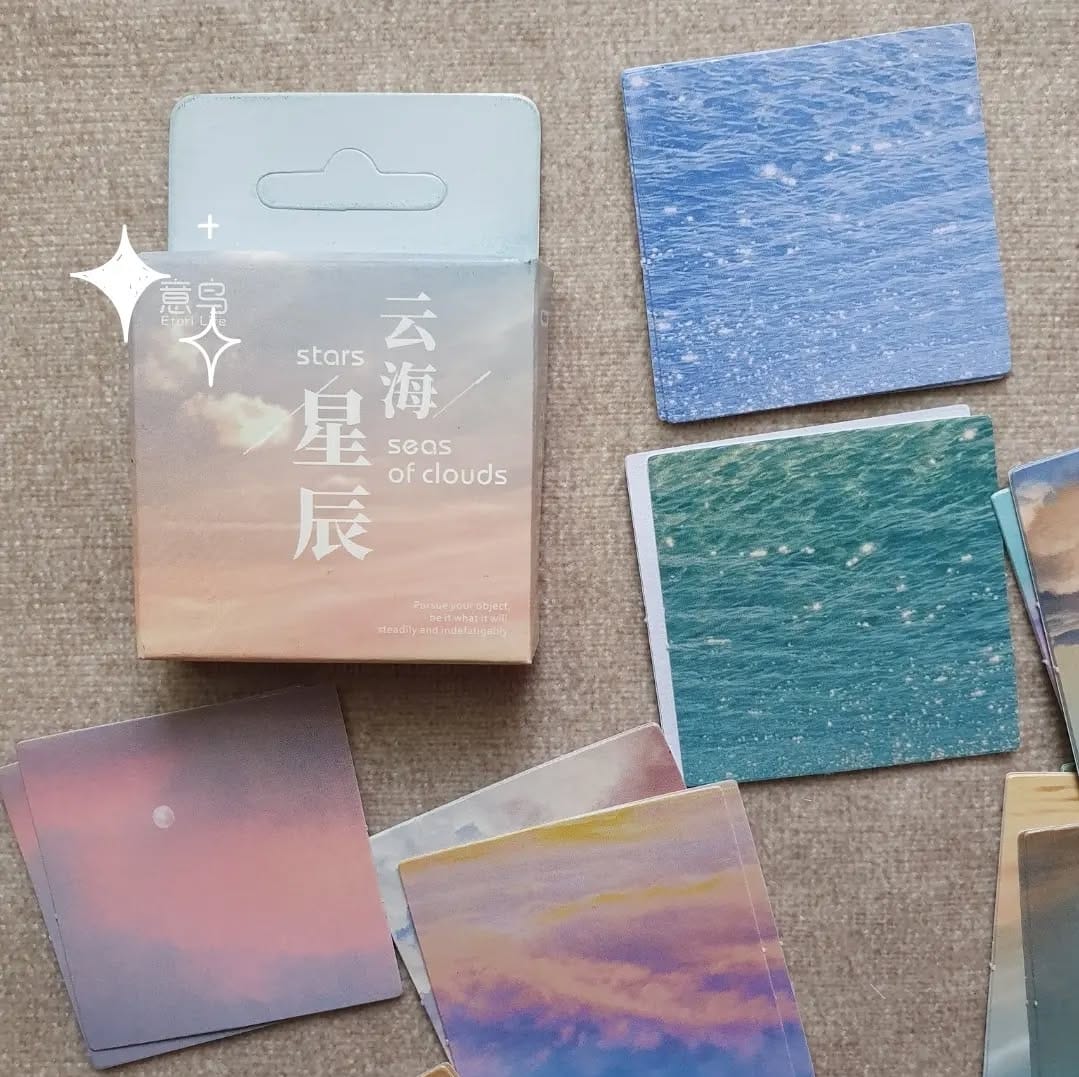 ملصقات سماء وبحر