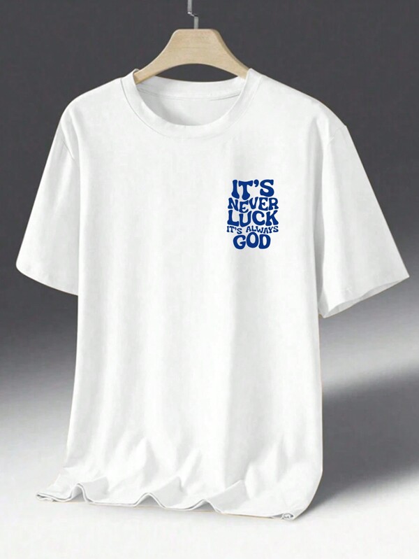 “It’s Never Luck, It’s Always God” (Nunca é sorte, é sempre Deus)