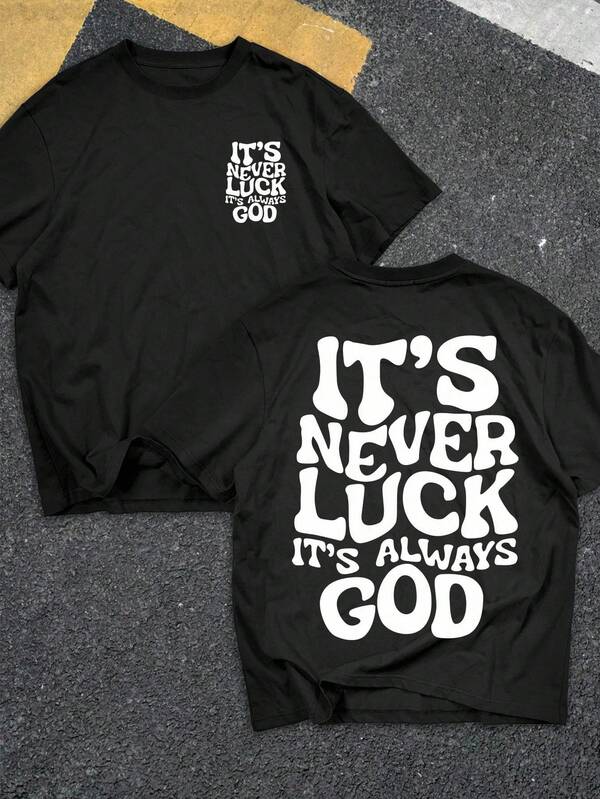 “It’s Never Luck, It’s Always God” (Nunca é sorte, é sempre Deus)