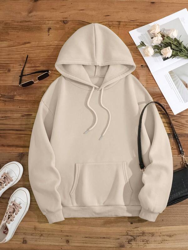 Moletom Bege Casual Filha do Rei