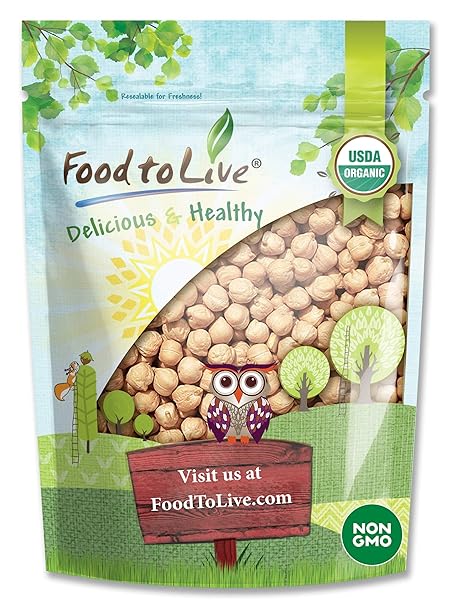 Food to Live Organic Garbanzo Beans