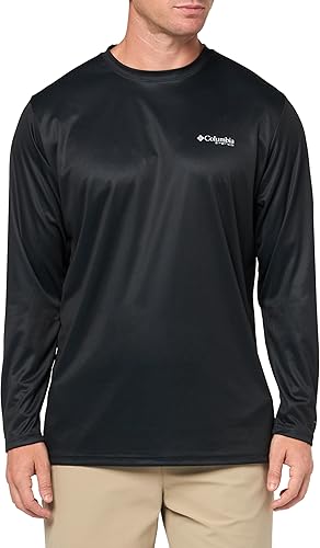 Columbia Men's PFG Terminal Tackle Fish Flag Long Sleeve Shirt