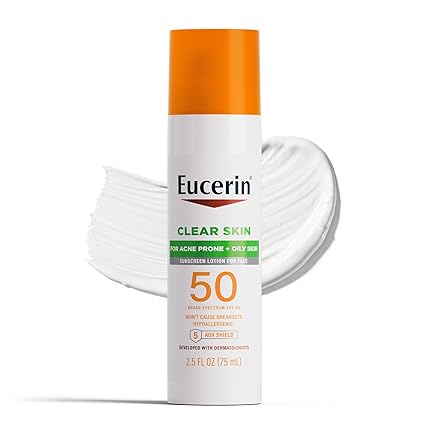 Eucerin SPF 50 Sunscreen voor de Vette en Onzuivere Huid