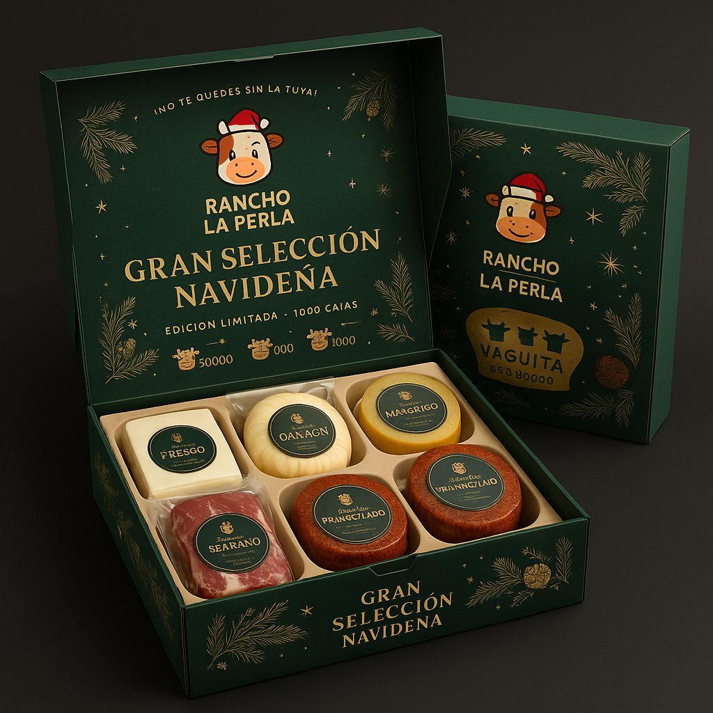 Cajita Navideña Premium