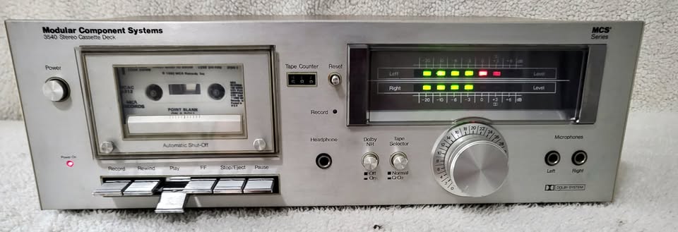 Modular Component Systems 3540 Stereo Cassette Deck