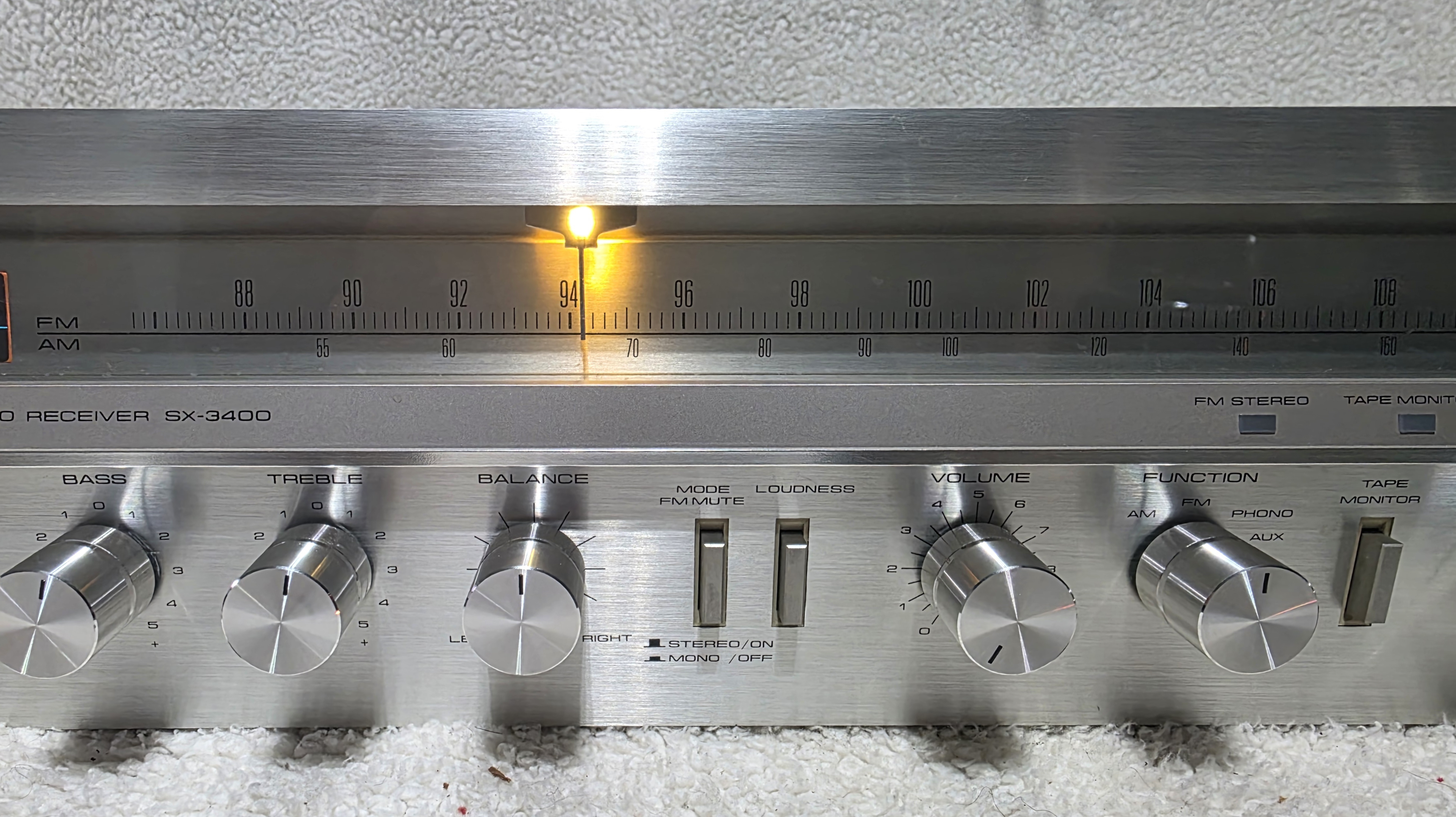 Pioneer SX-3400 Receiver