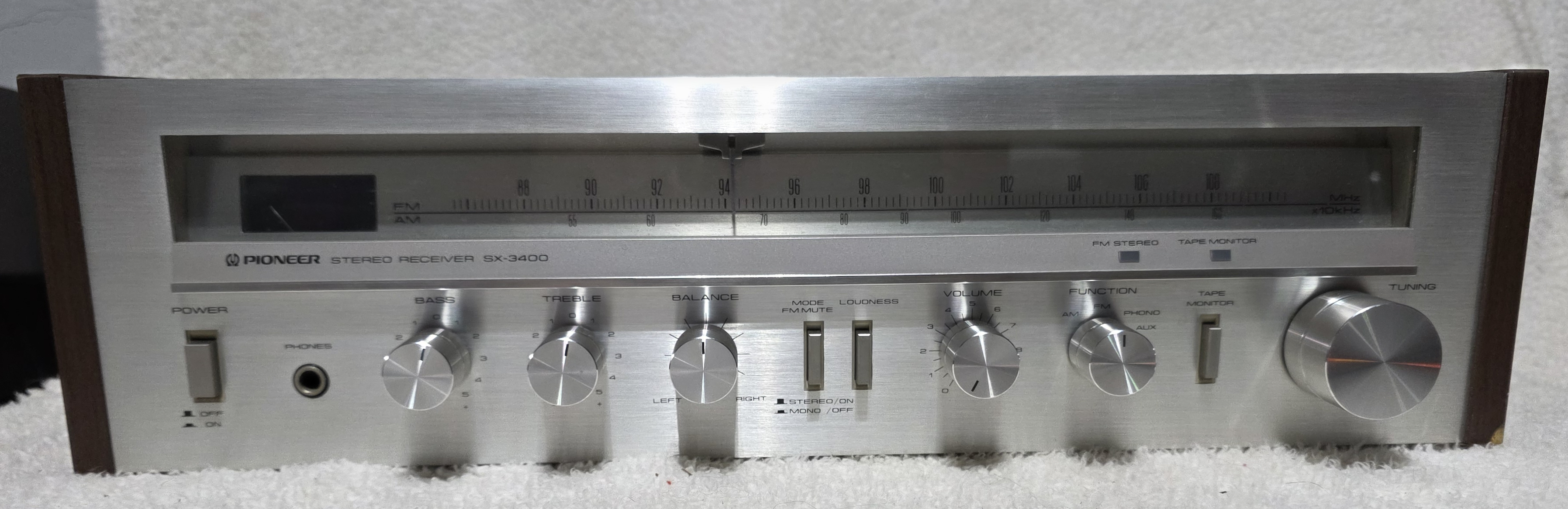 Pioneer SX-3400 Receiver