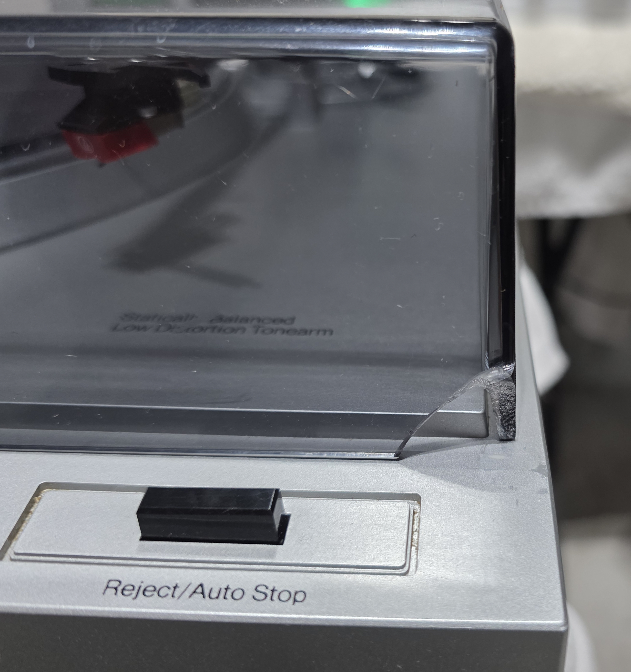 Vintage Modular Component Systems  MCS-6202 Turntable