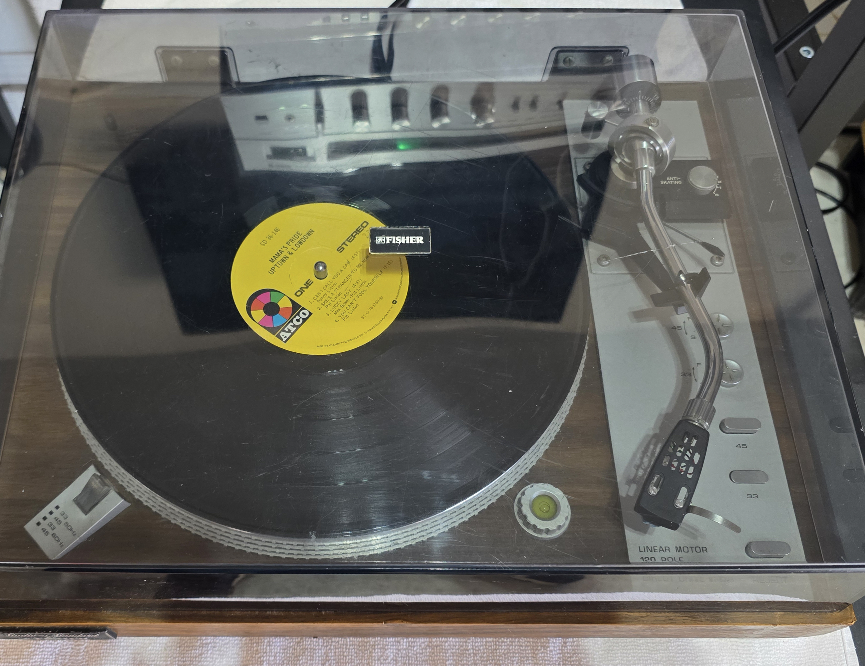 Fisher Studio-Standard MT-6225 Turntable
