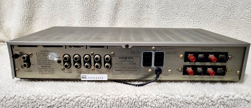 Onkyo A-25 Power Amplifier