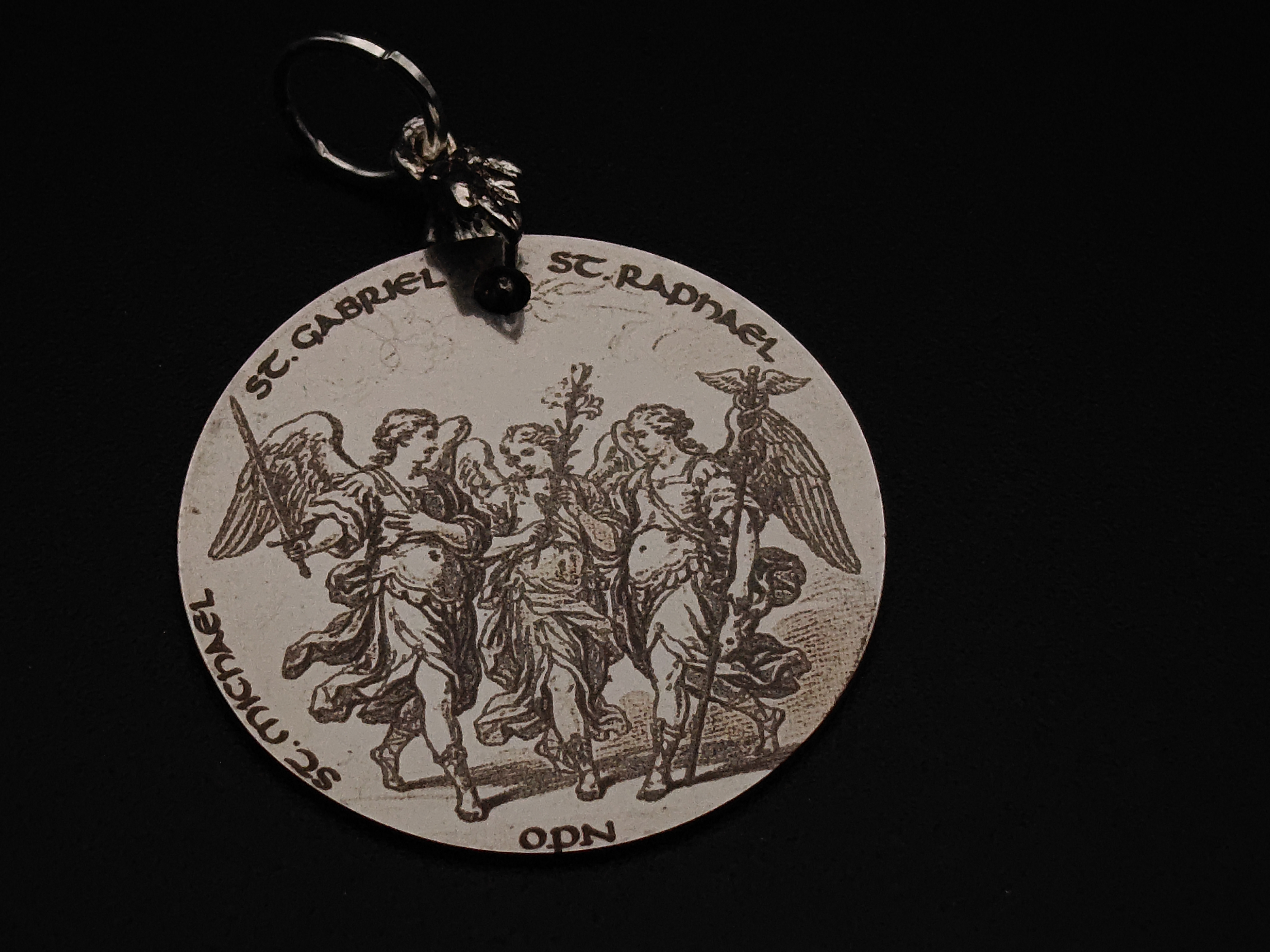 3 Archangels Medal Pendant