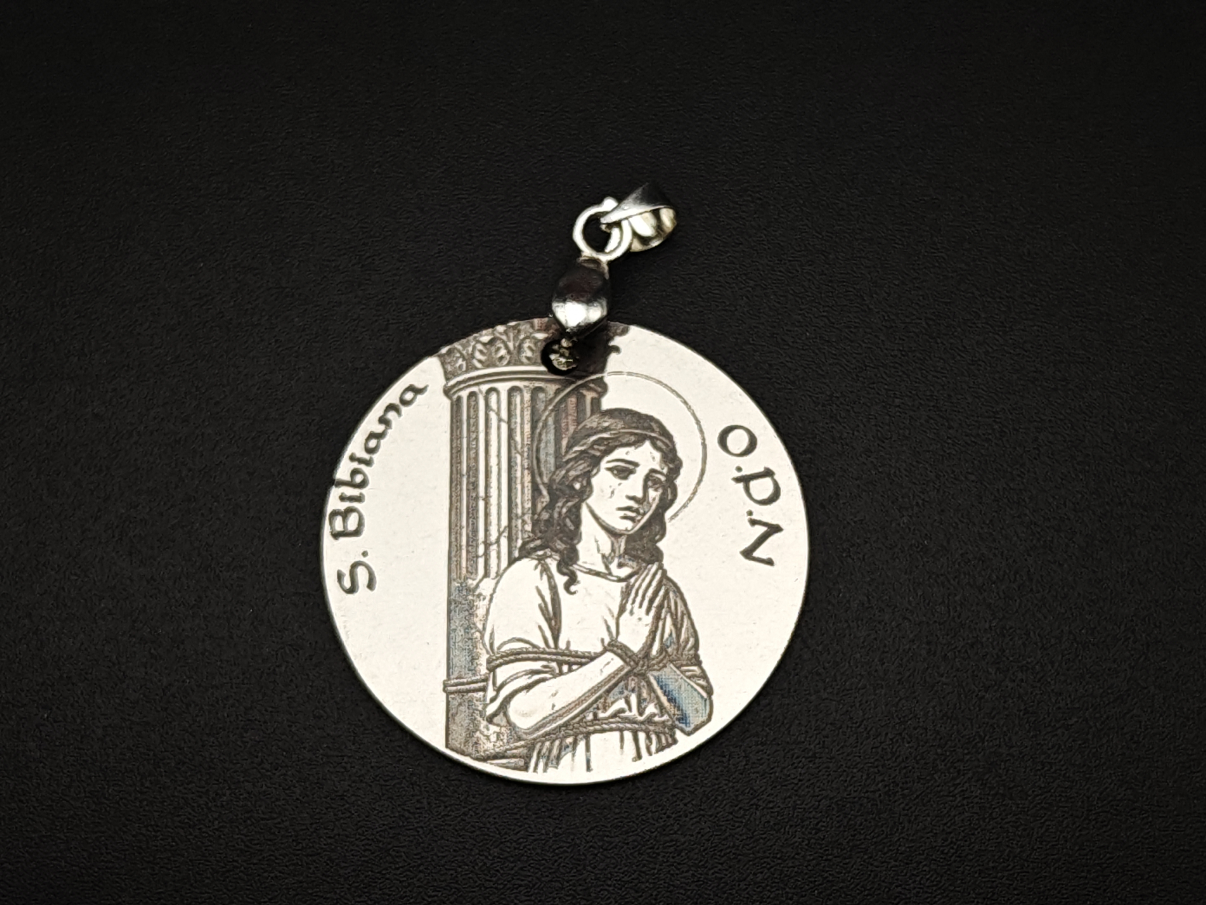 St. Bibiana Stainless Steel Medal