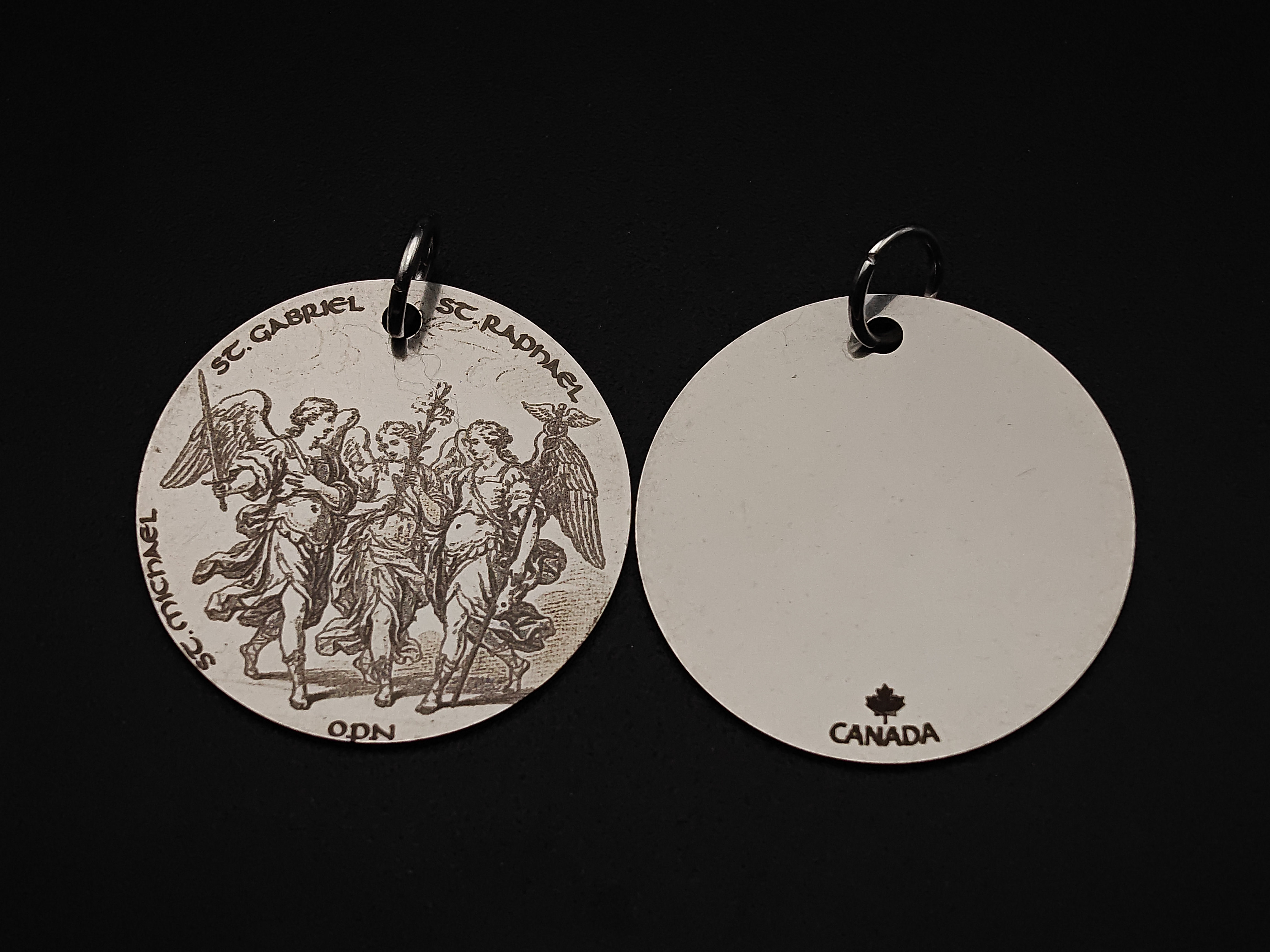 3 Archangels Medal Pendant
