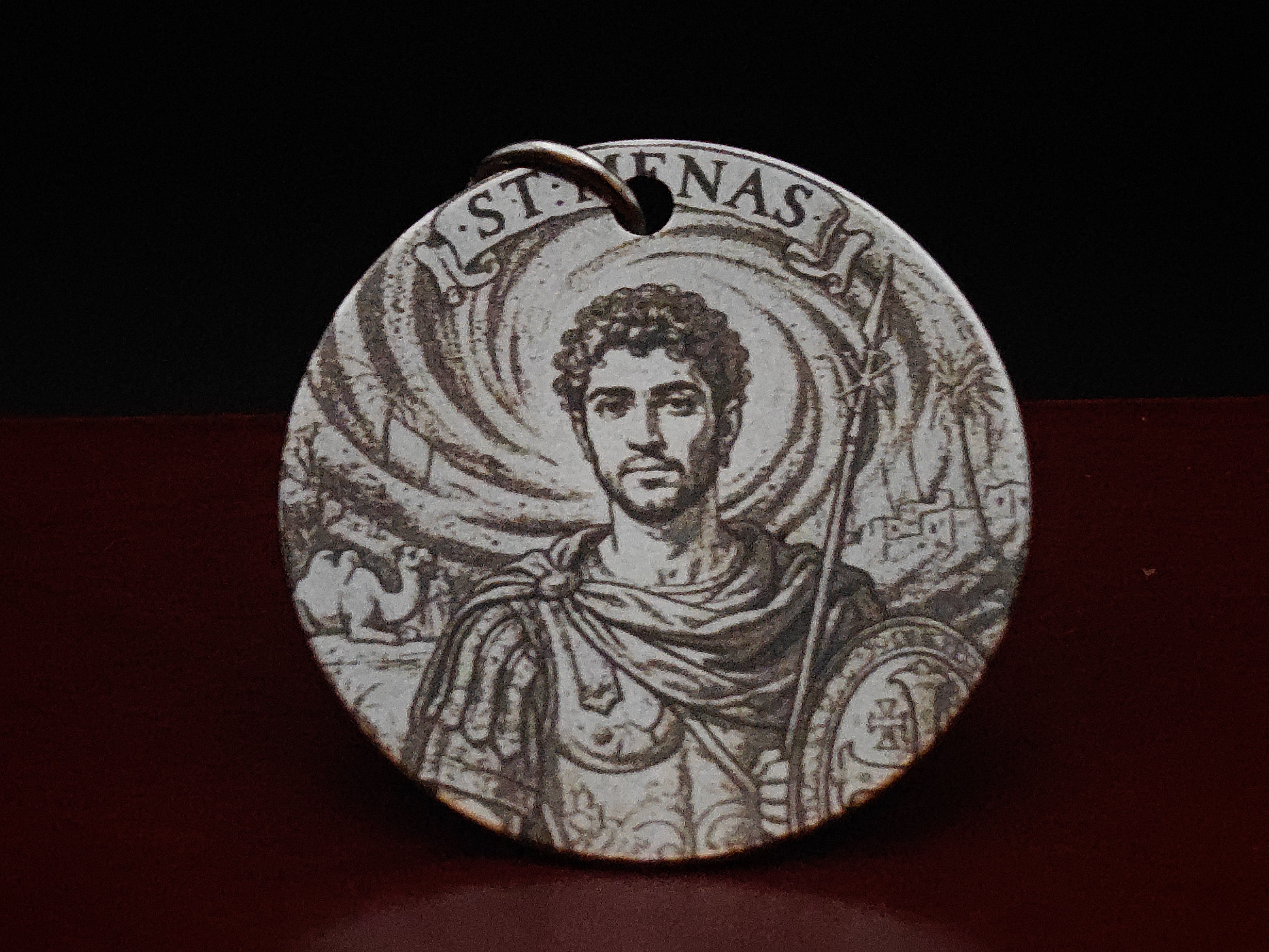 Saint Menas Medal Pendant