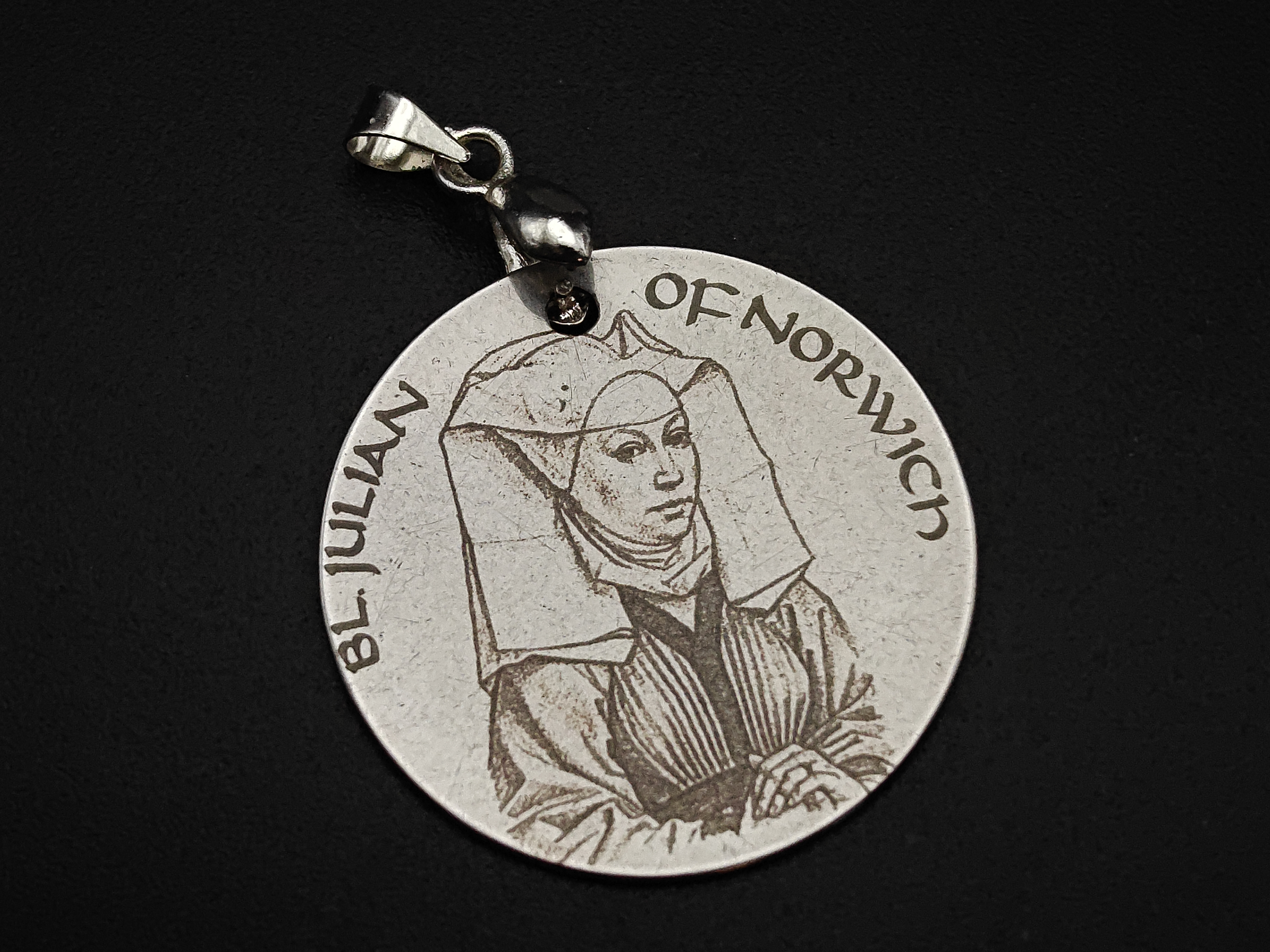 Inspirational Engraved Pendant